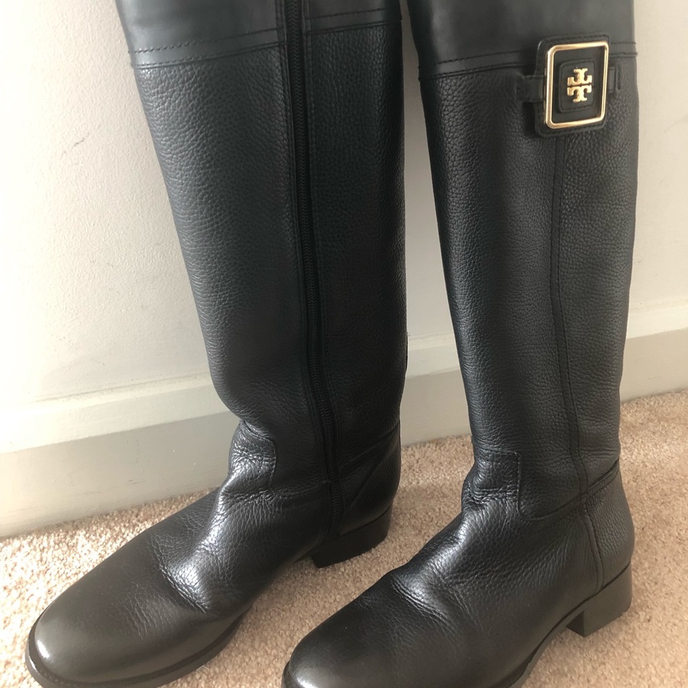 Tory Burch tall riding boots